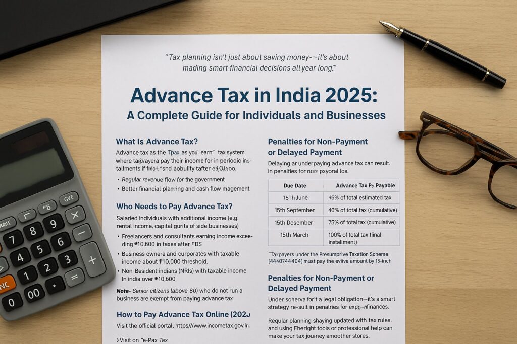 Advance Tax
